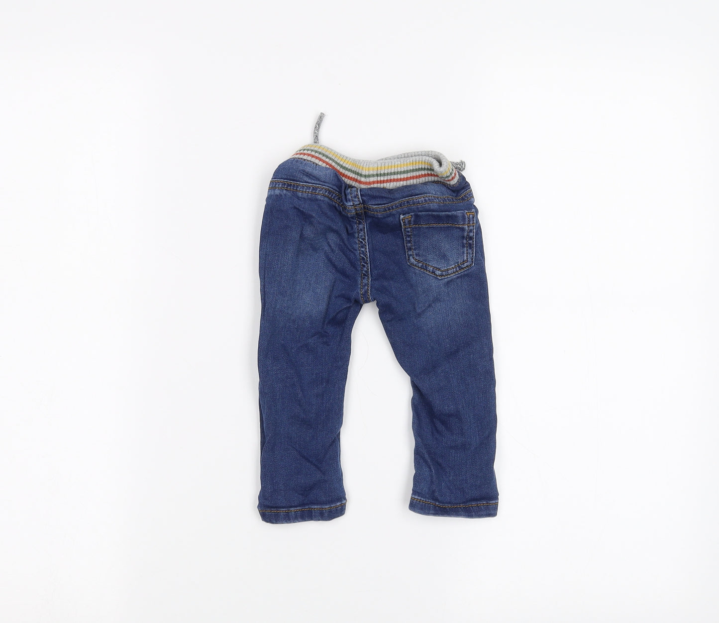 Nutmeg Boys Blue  Denim Straight Jeans Size 3-4 Years