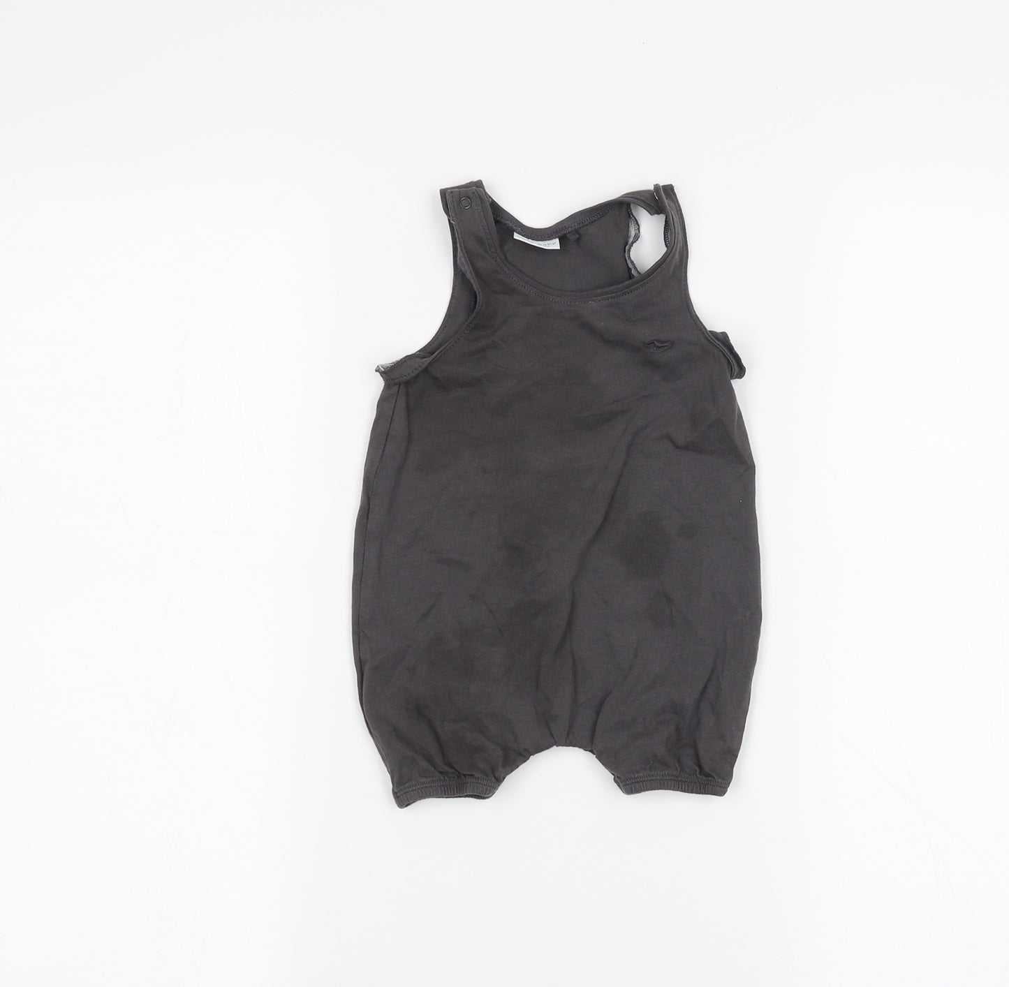 NEXT Baby Black   Dungaree One-Piece Size 6-9 Months