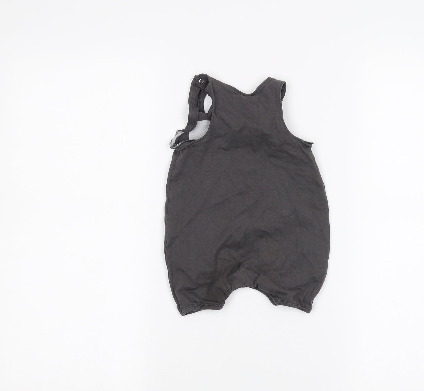 NEXT Baby Black   Dungaree One-Piece Size 6-9 Months