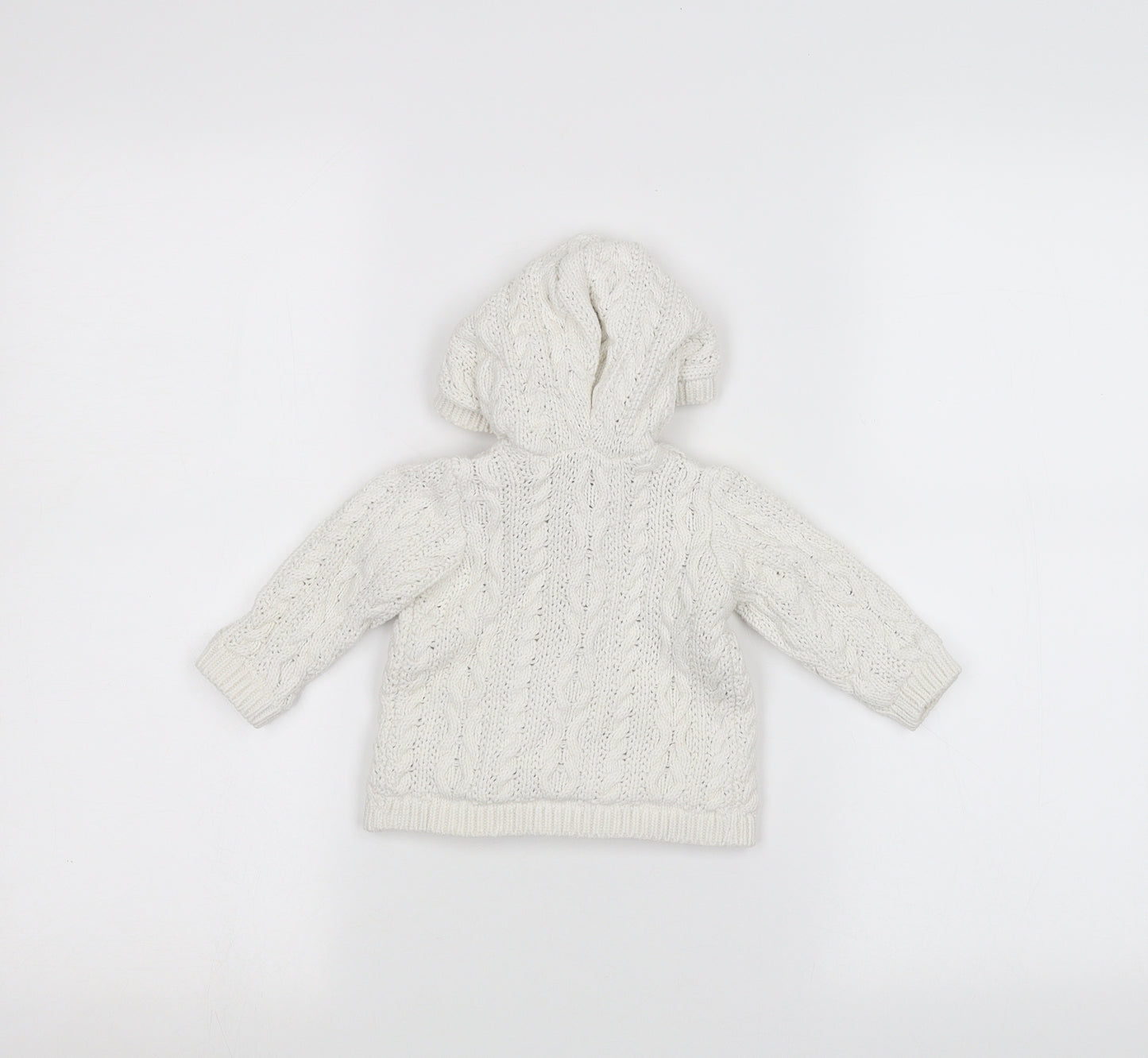 TU Baby White   Jacket  Size 3-6 Months
