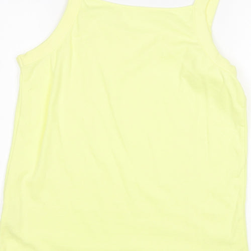 BM Womens Yellow   Basic Tank Size M