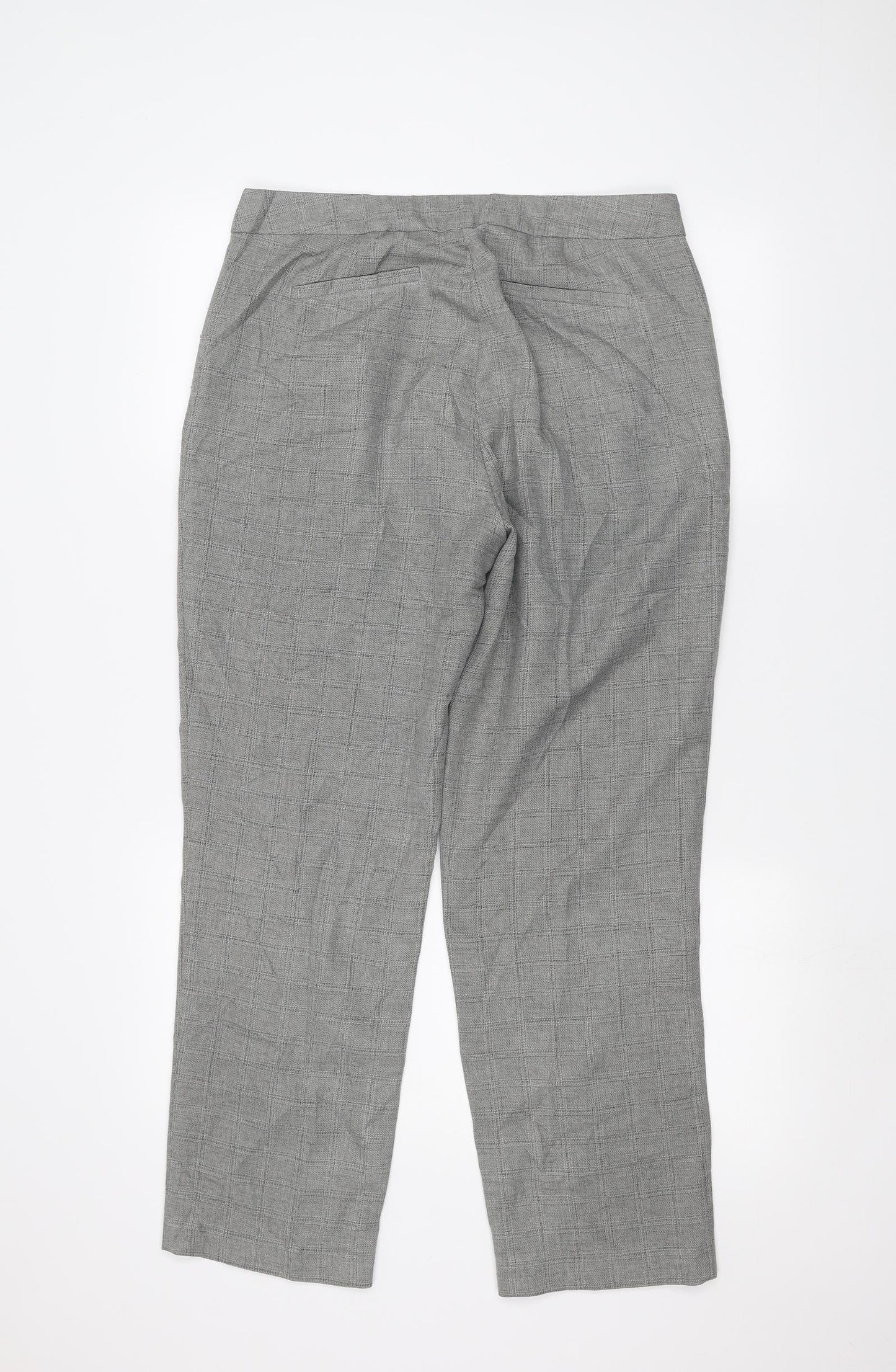 Marks and Spencer Womens Grey   Trousers  Size 12 L27 in