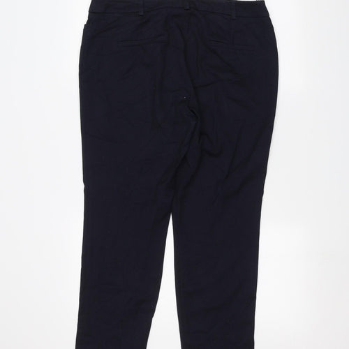 NEXT Womens Blue   Trousers  Size 14 L25 in