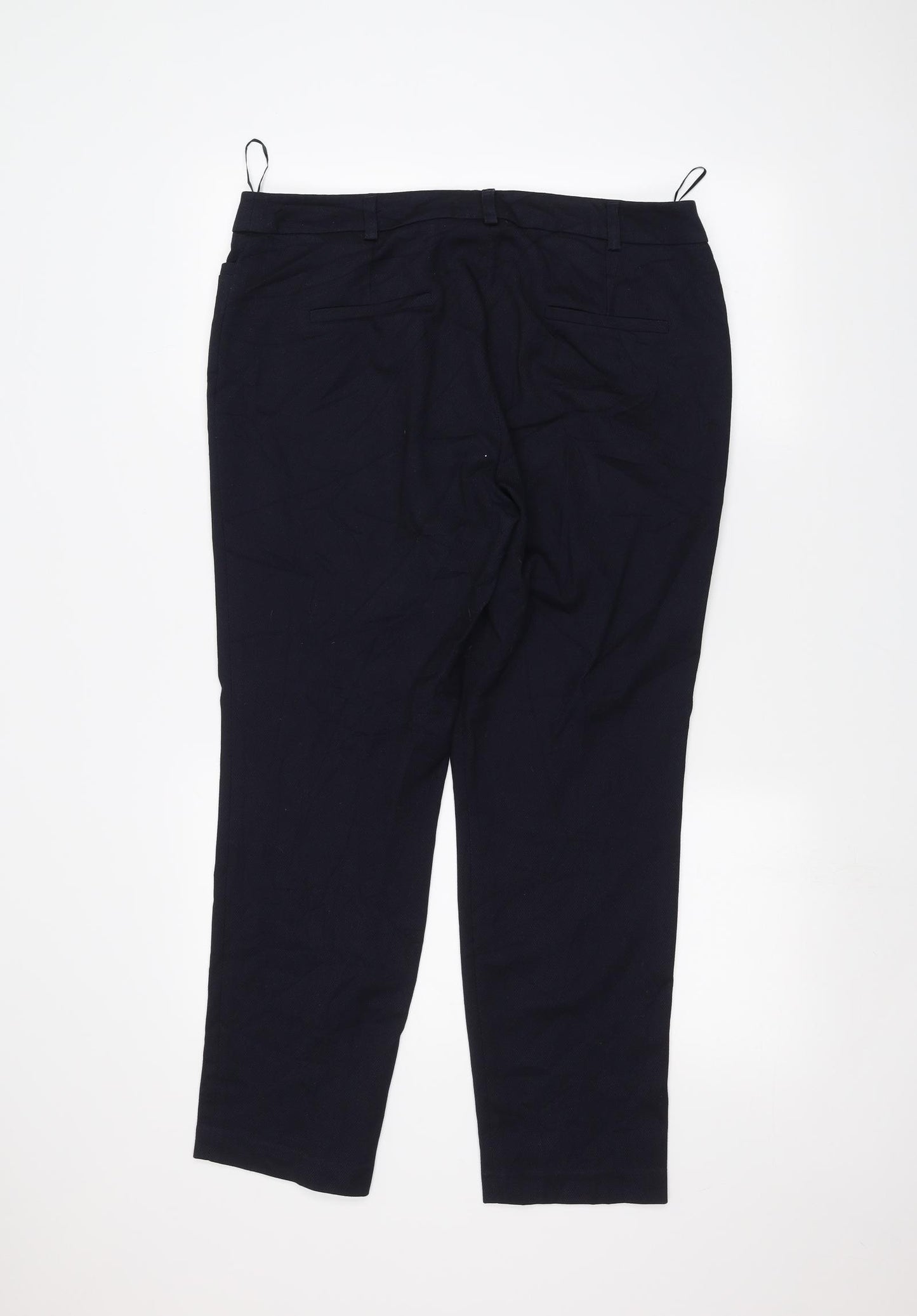 NEXT Womens Blue   Trousers  Size 14 L25 in