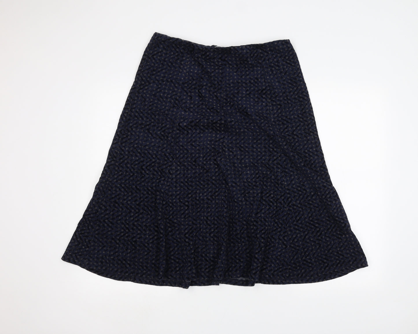 Marks and Spencer Womens Blue   A-Line Skirt Size 12