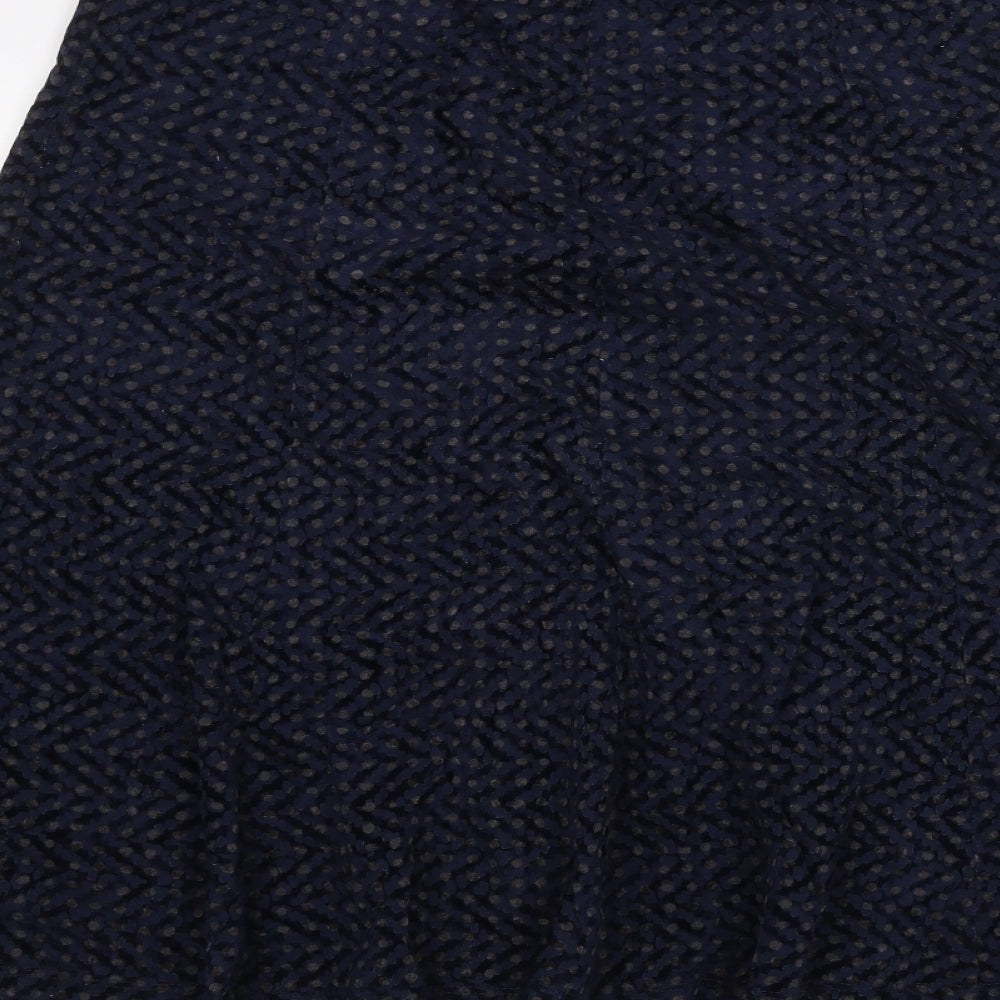 Marks and Spencer Womens Blue   A-Line Skirt Size 12