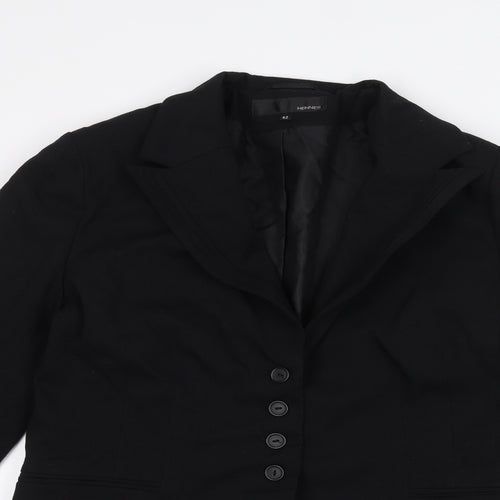 HENNES Womens Black   Jacket  Size 14