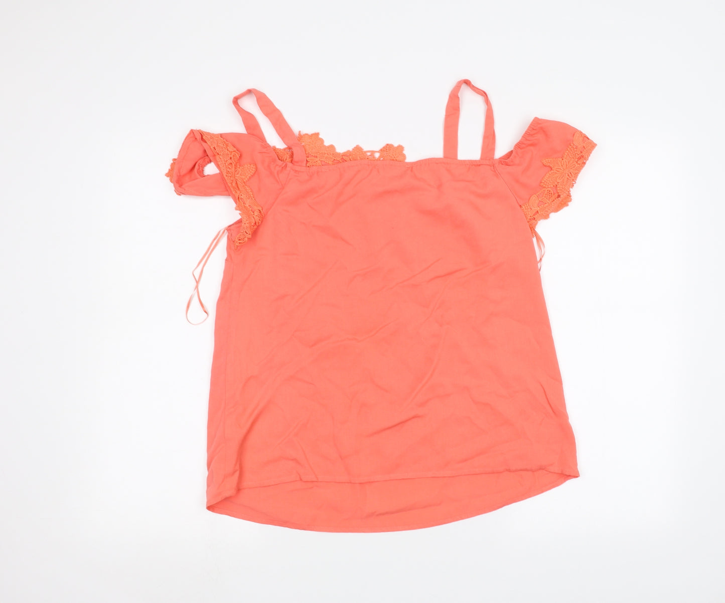 Oasis Womens Pink   Basic T-Shirt Size 14