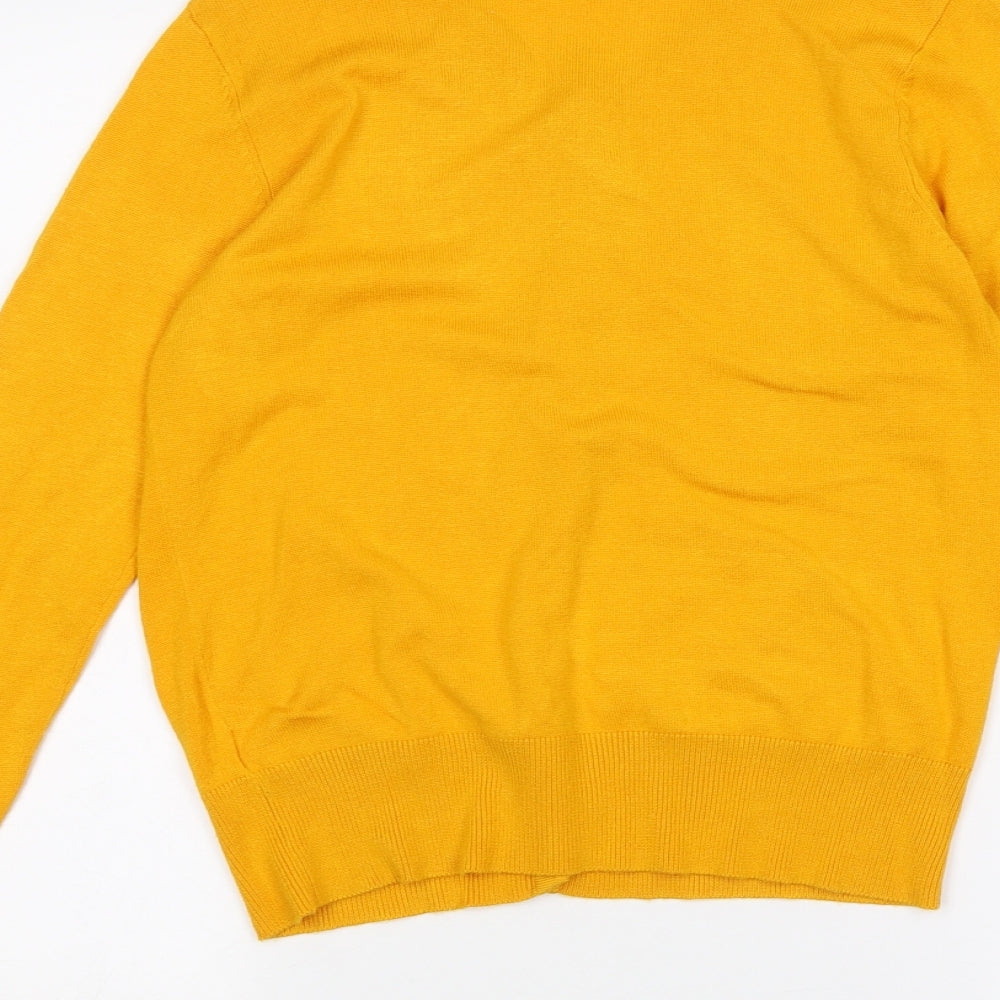 Primark Womens Yellow   Cardigan Jumper Size S