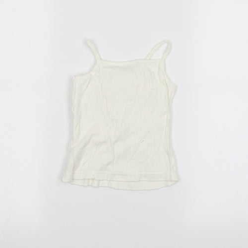 Cherokee Baby White   Basic Tank Size 12-18 Months