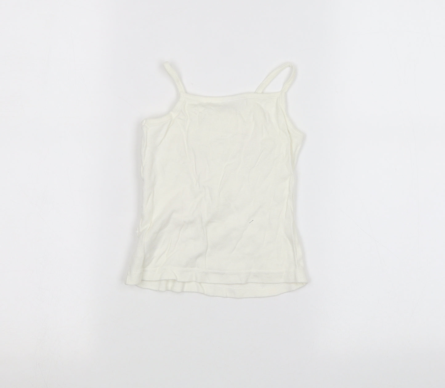 Cherokee Baby White   Basic Tank Size 12-18 Months