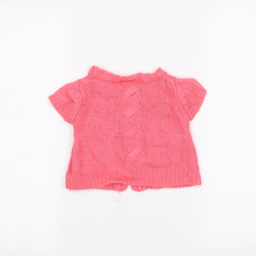 Cherokee Baby Pink   Jacket Coatigan Size 12-18 Months