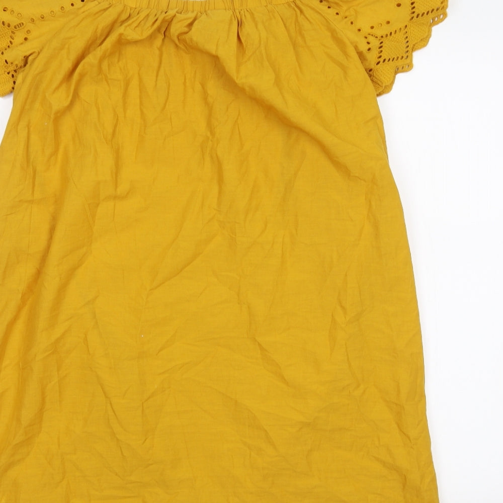 Primark Girls Yellow   A-Line  Size 13-14 Years