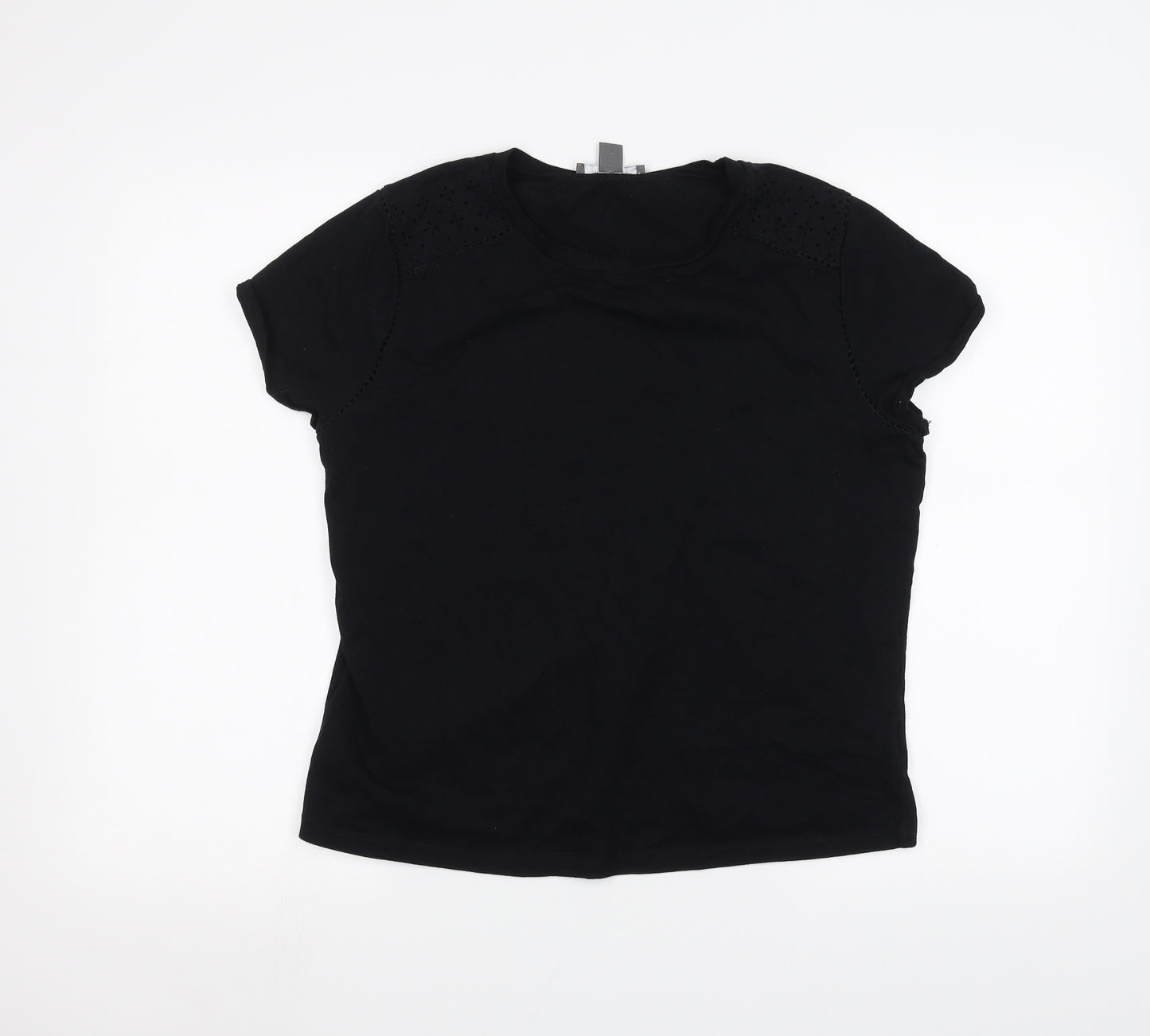 Primark Womens Black   Basic T-Shirt Size M
