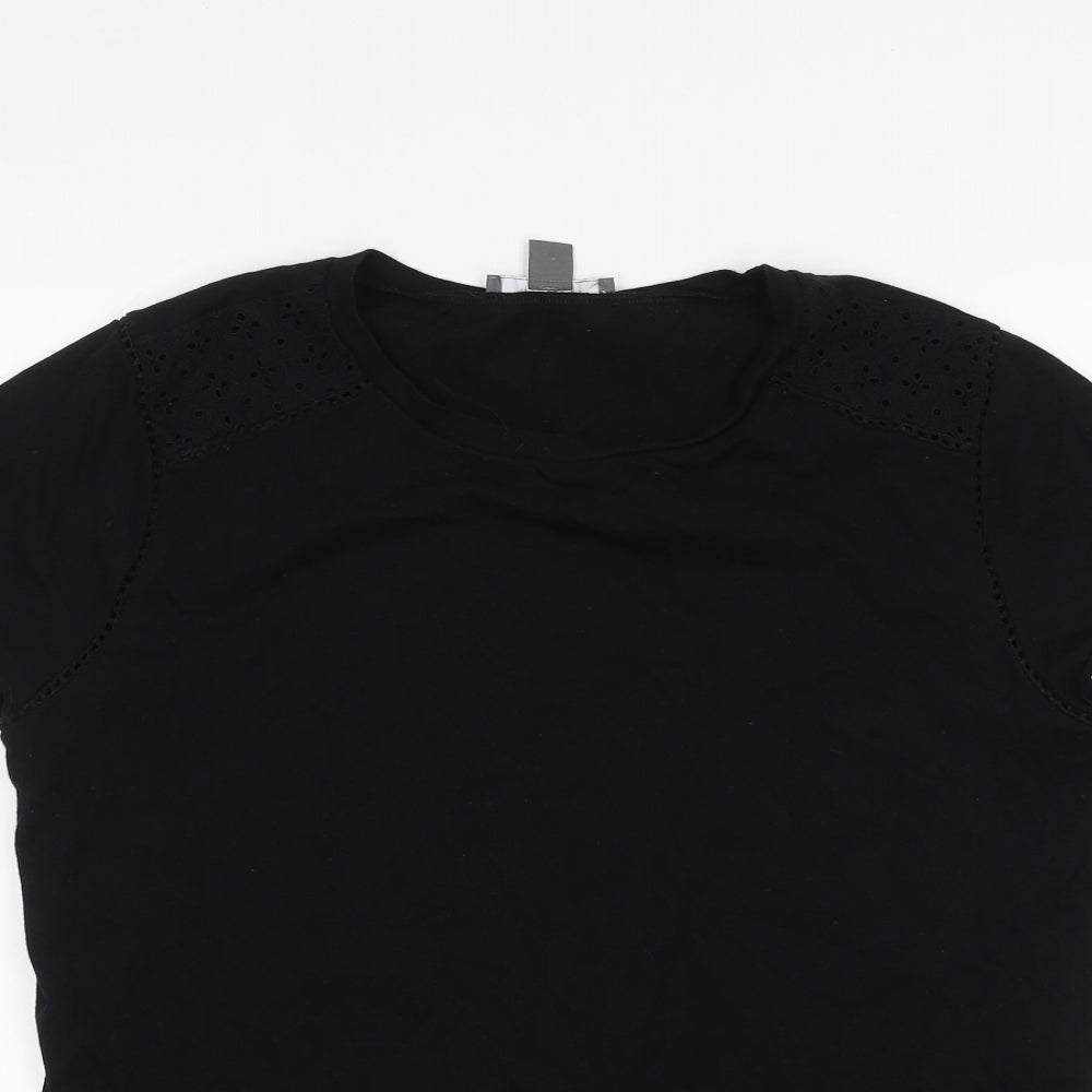 Primark Womens Black   Basic T-Shirt Size M