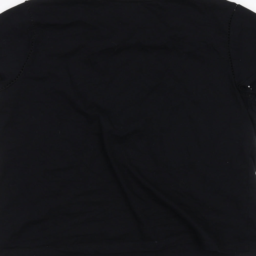 Primark Womens Black   Basic T-Shirt Size M
