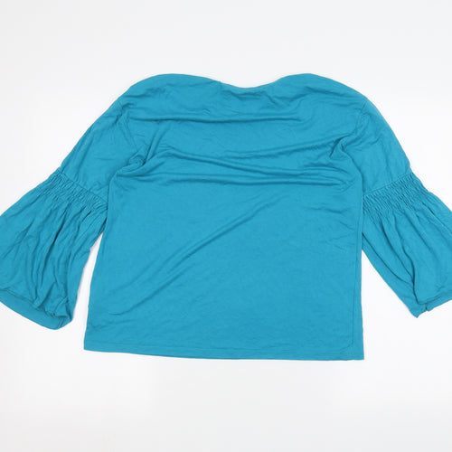 Marks and Spencer Girls Blue   Basic T-Shirt Size 12-13 Years