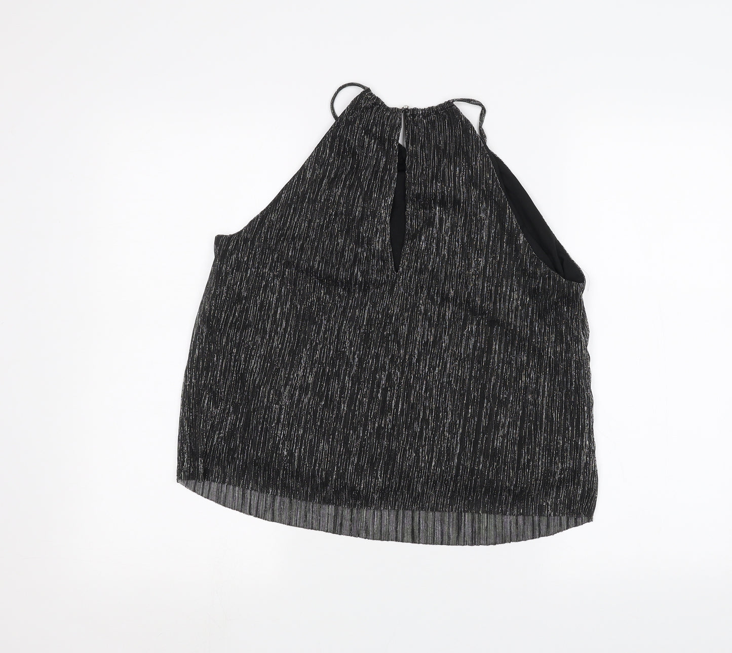 H&M Womens Black   Basic T-Shirt Size 14