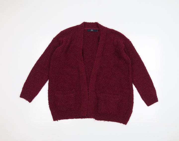 ISLE Womens Purple   Jacket Coatigan Size S