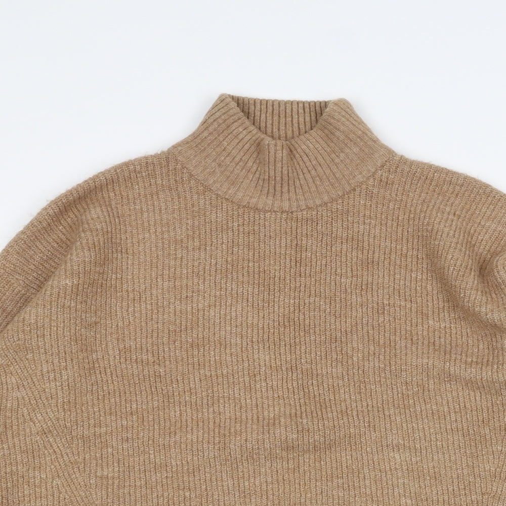 M&Co Womens Brown   Pullover Jumper Size 10