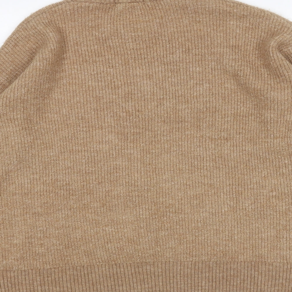 M&Co Womens Brown   Pullover Jumper Size 10