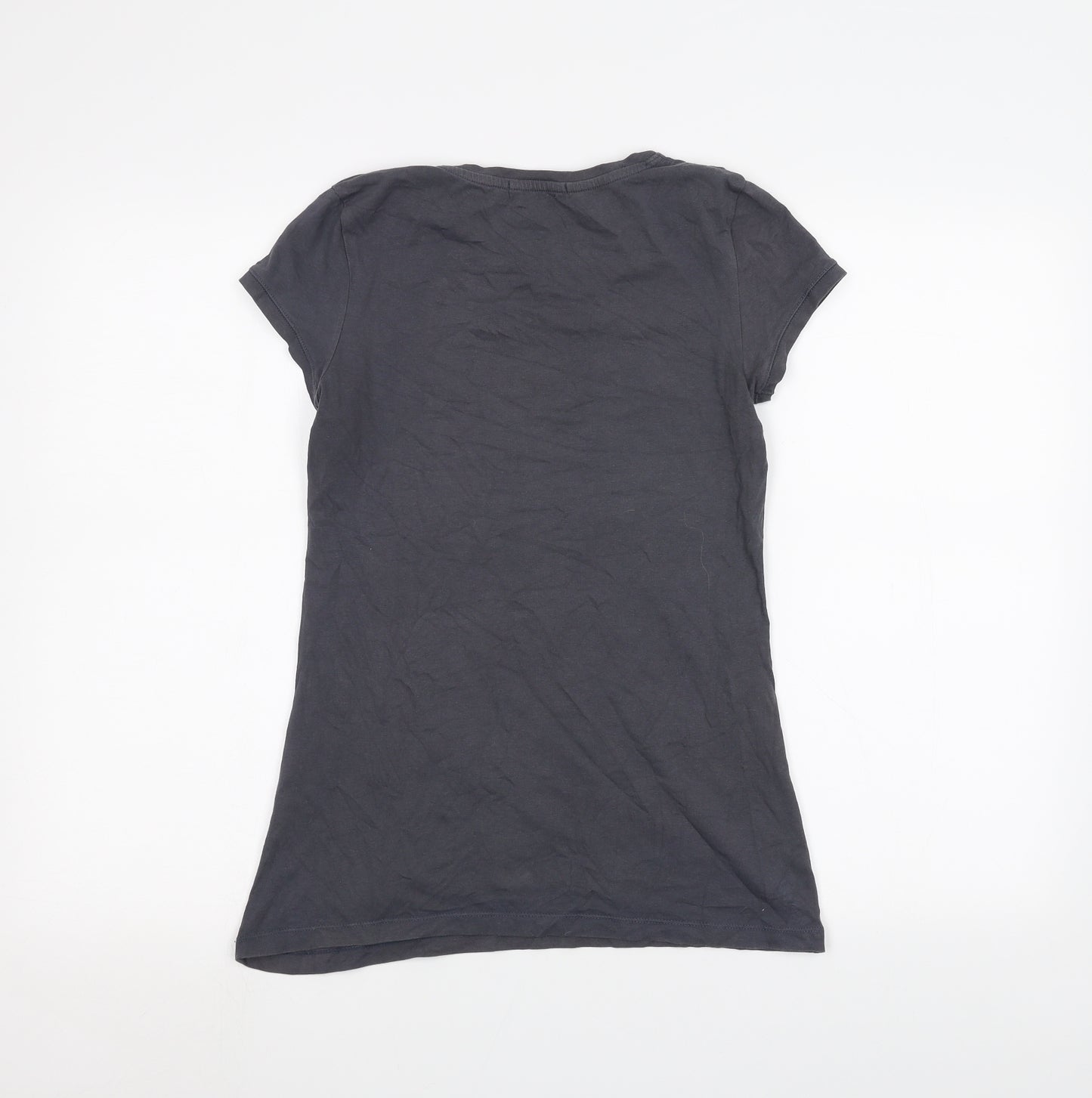 Elle Sport Womens Grey   Basic T-Shirt Size M