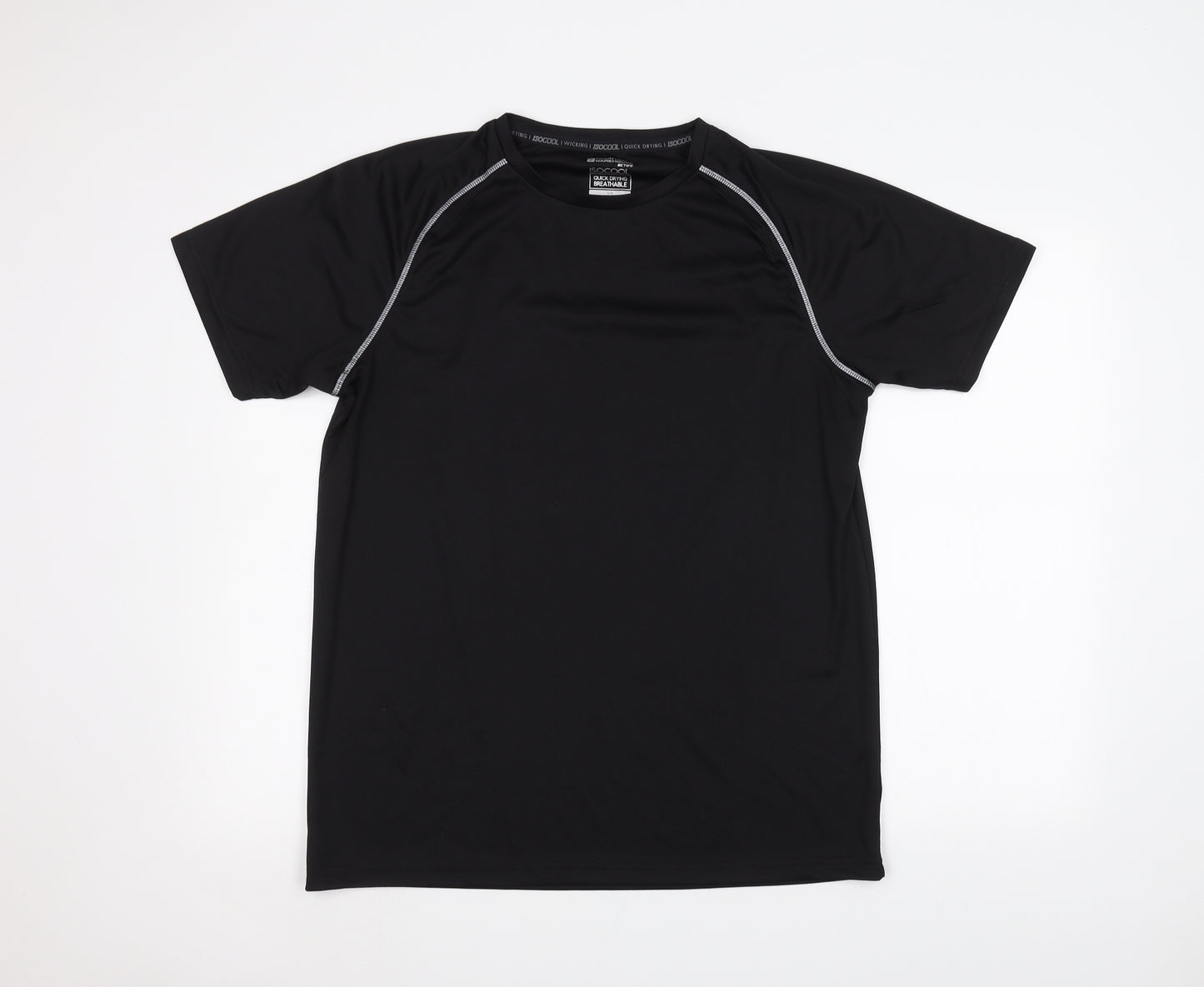 Mountain Warehouse Mens Black    T-Shirt Size L
