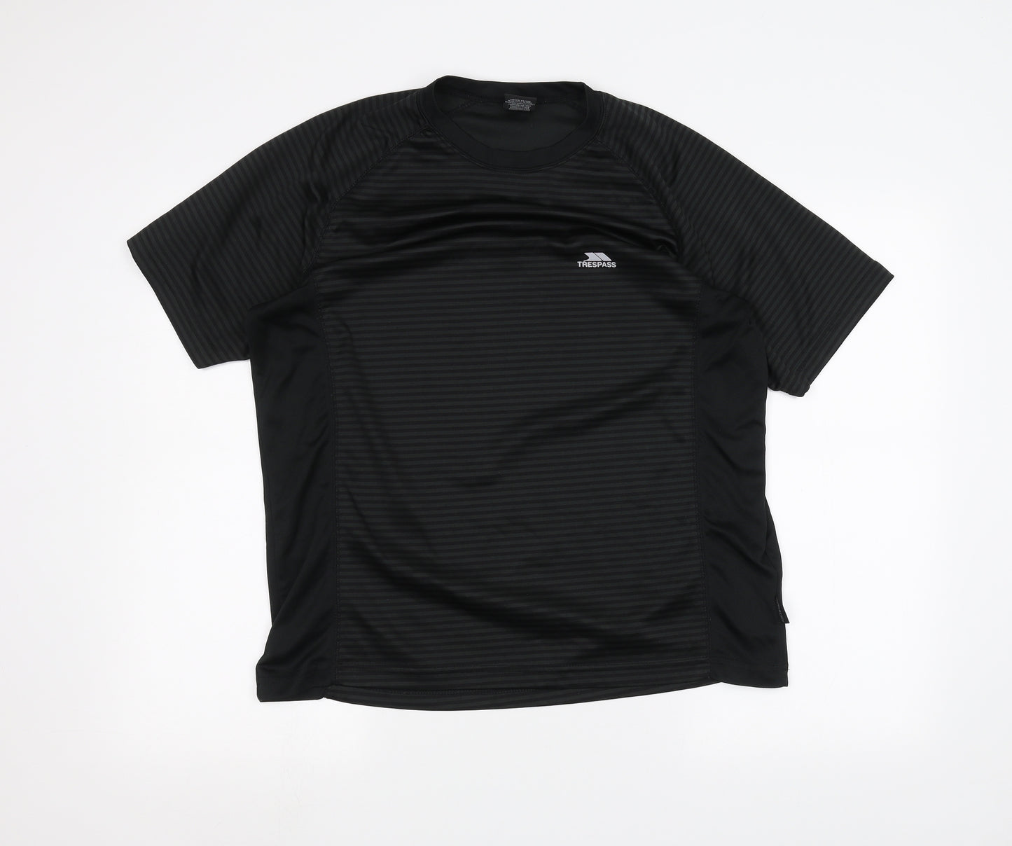 Trespass Mens Black   Basic T-Shirt Size L