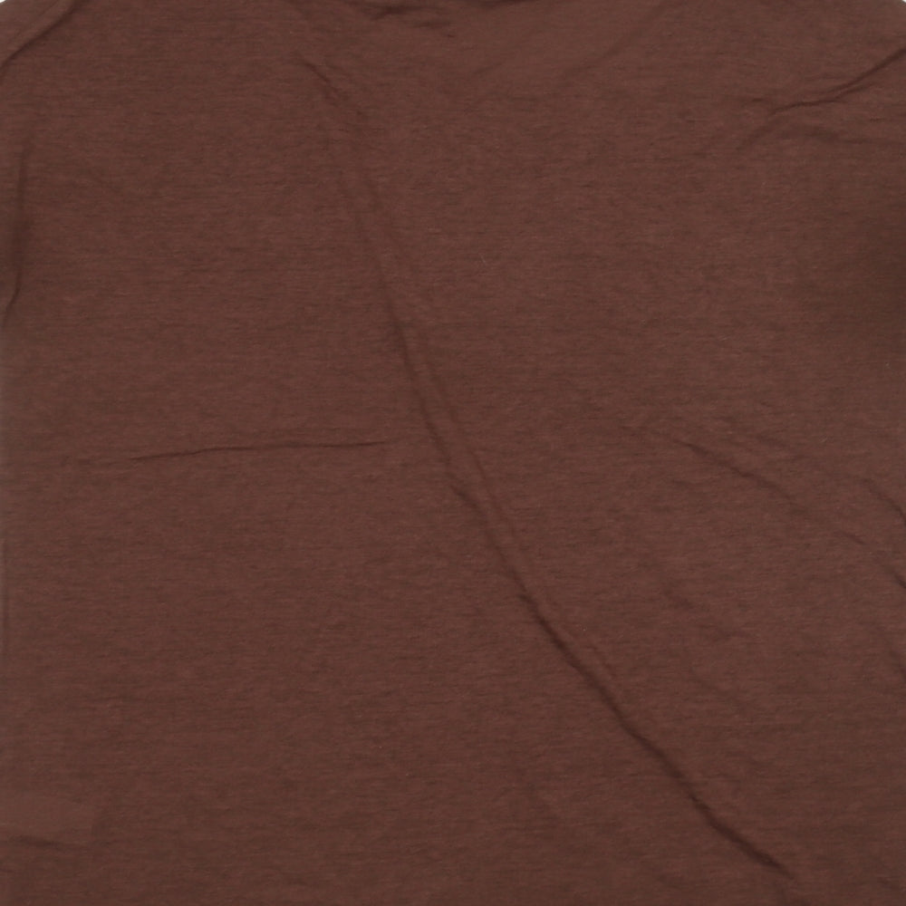 NEXT Womens Brown   Basic T-Shirt Size 10