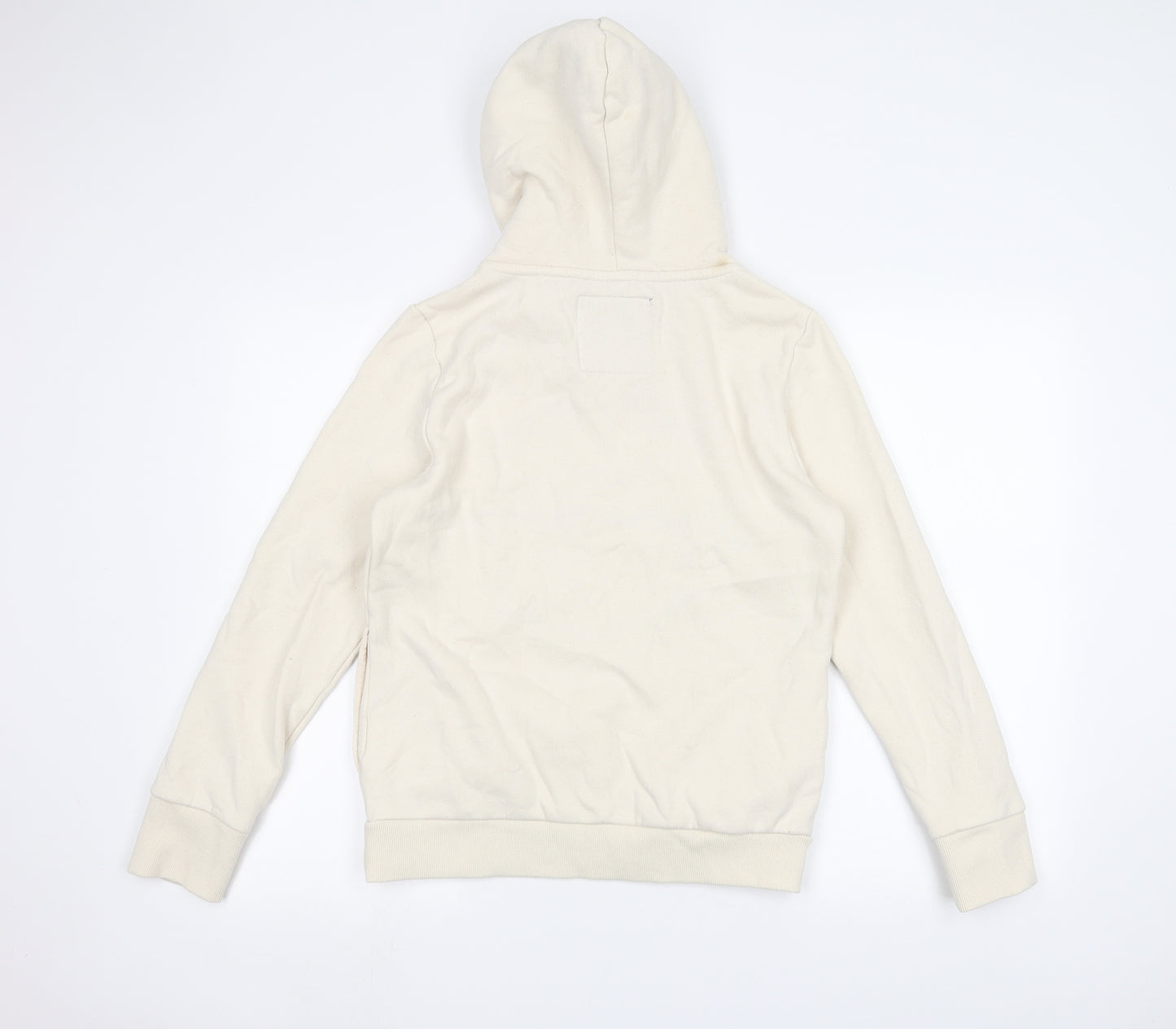 Superdry Womens White   Pullover Hoodie Size 12