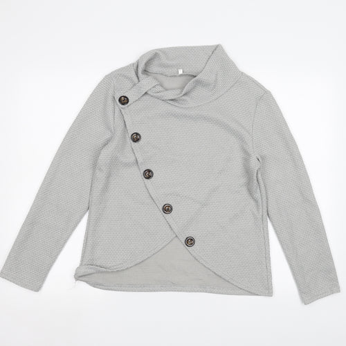 Preworn Womens Grey   Jacket Coatigan Size L