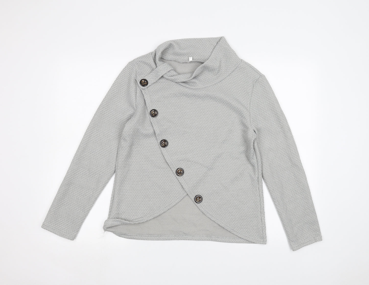 Preworn Womens Grey   Jacket Coatigan Size L