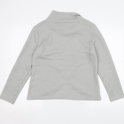 Preworn Womens Grey   Jacket Coatigan Size L