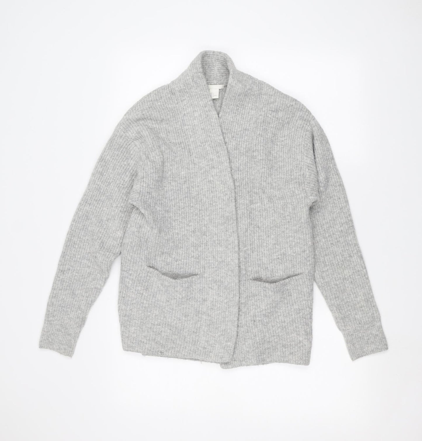 H&M Womens Grey   Jacket Coatigan Size S