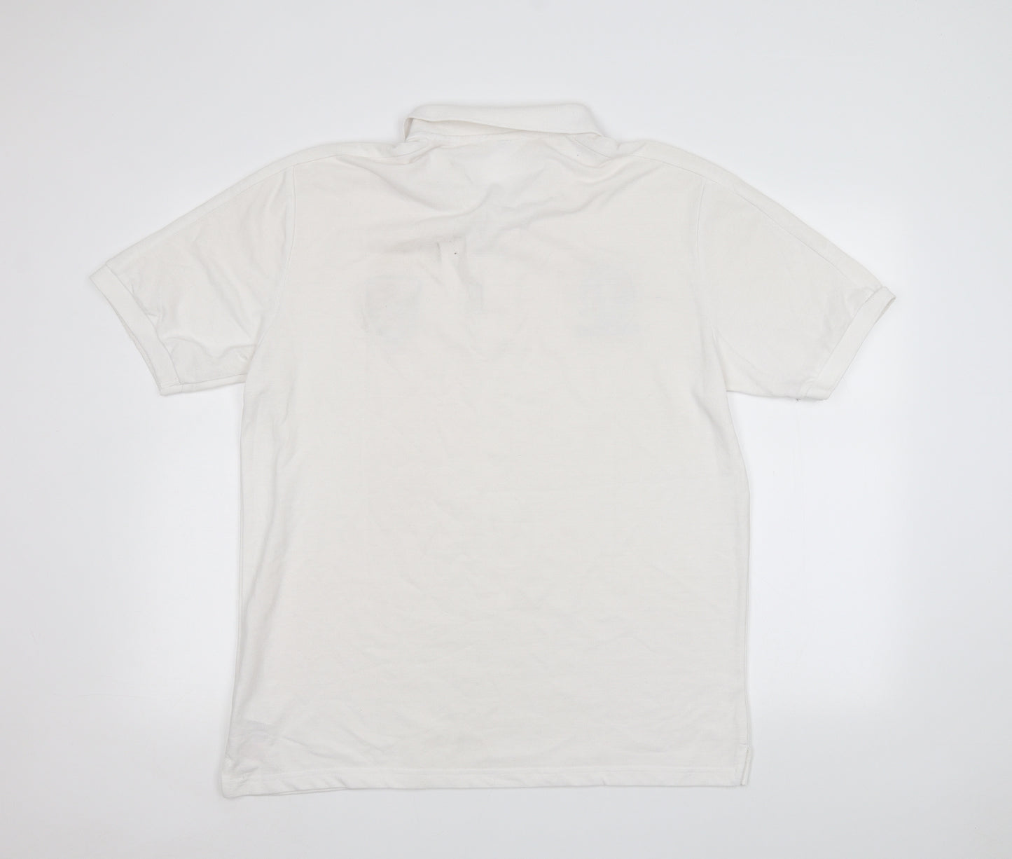 Euro 2020 Mens White    Polo Size XL