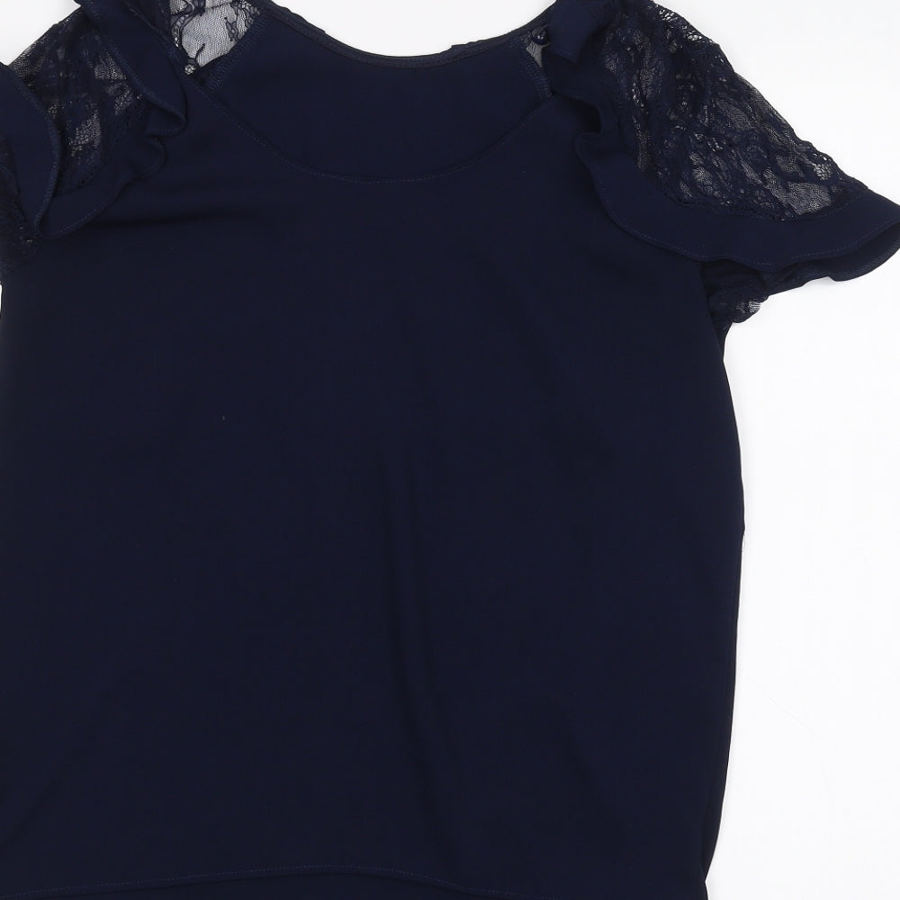 NEXT Womens Blue   Basic T-Shirt Size 6