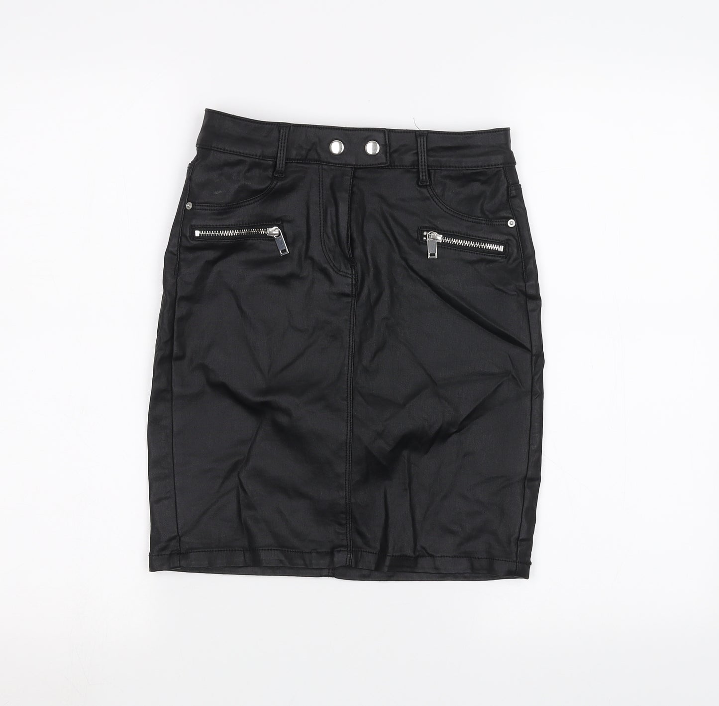 NEXT Womens Black   A-Line Skirt Size 6