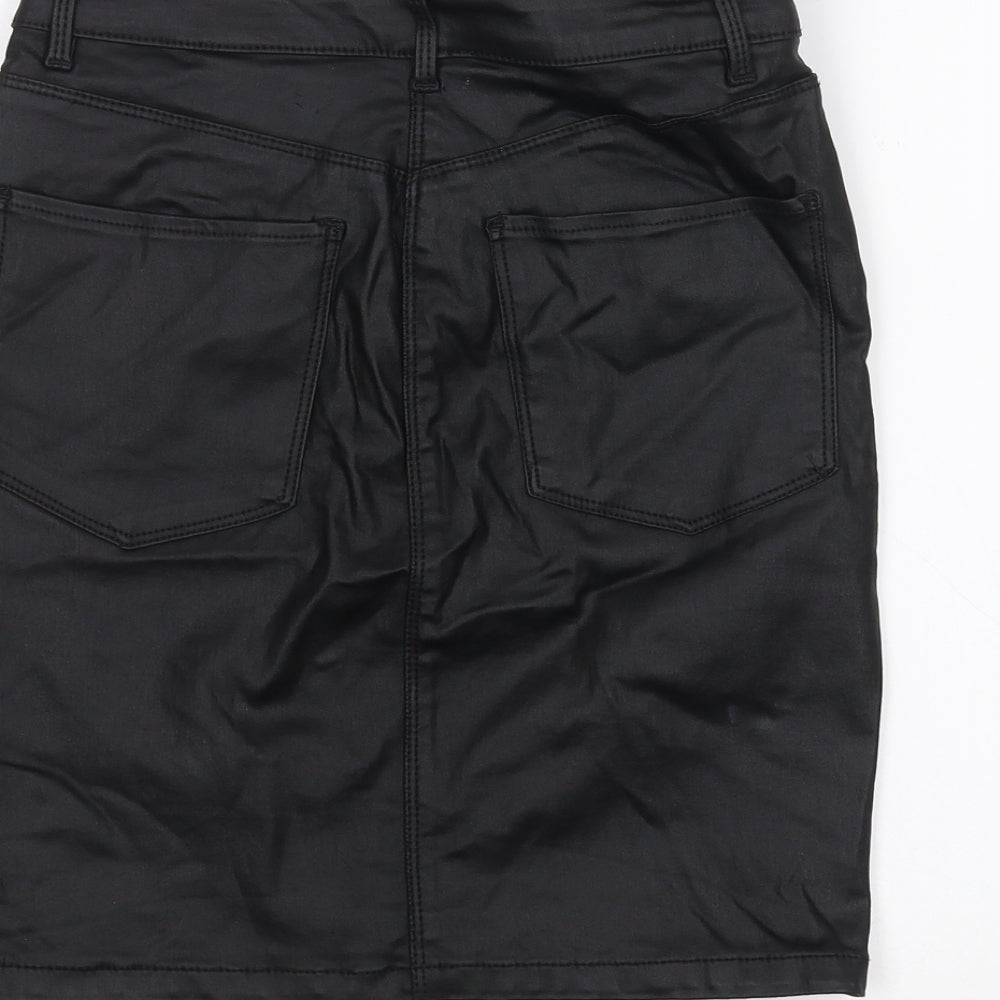 NEXT Womens Black   A-Line Skirt Size 6