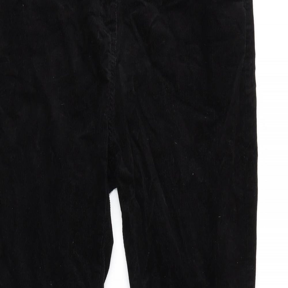 M&S Womens Black   Straight Jeans Size 16 L38 in