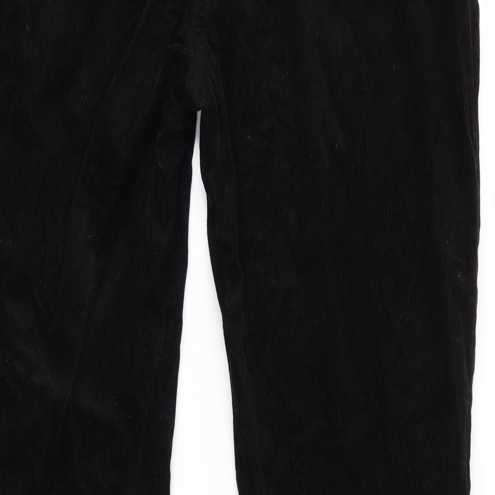 M&S Womens Black   Straight Jeans Size 16 L38 in