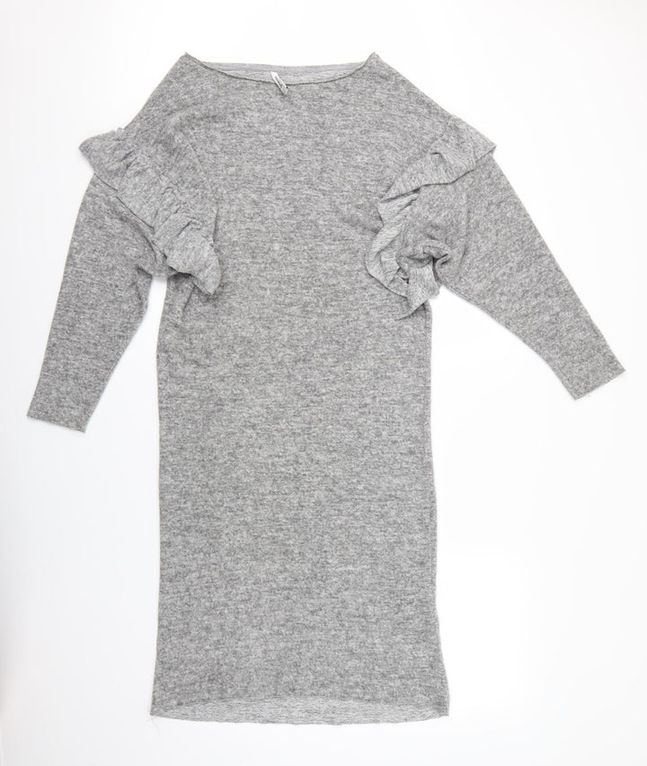 Stradivarius Womens Grey Pullover Jumper Size S
