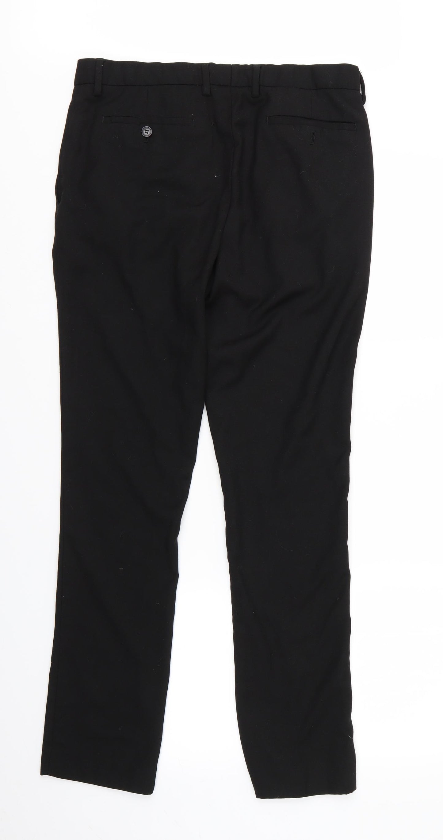 Cedar Wood State Mens Black    Suit Trousers Size M