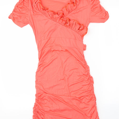 Preworn Womens Red   Pencil Dress
