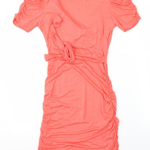 Preworn Womens Red   Pencil Dress