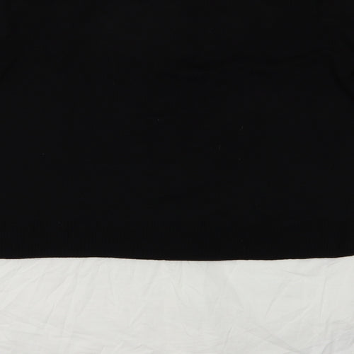 H&M Womens Black   Pullover Jumper Size M