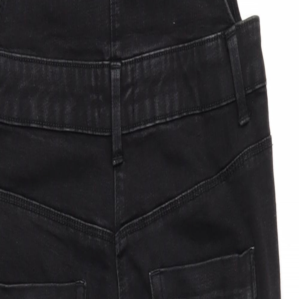 Denim Womens Black   Dungarees Trousers Size 10 L32 in