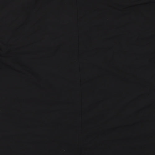 Preworn Mens Black    Button-Up Size 46