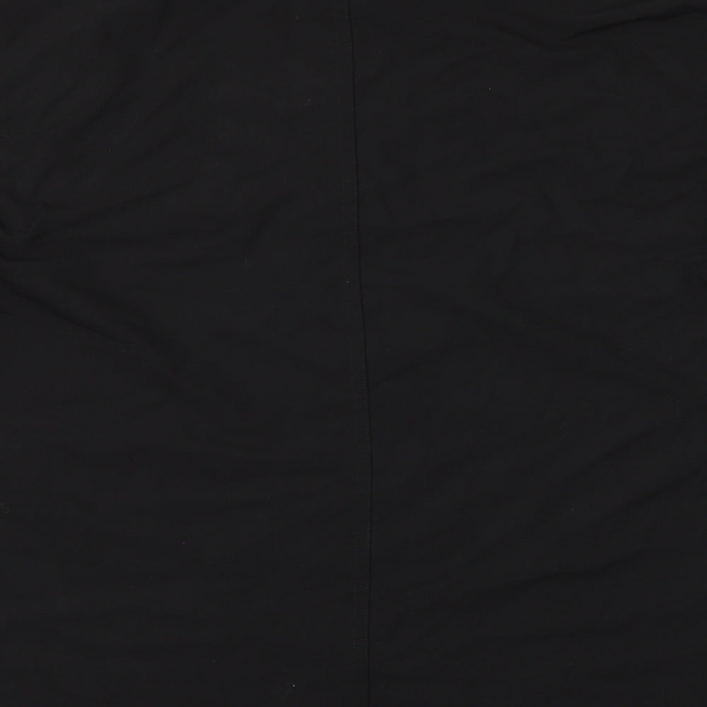 Preworn Mens Black    Button-Up Size 46