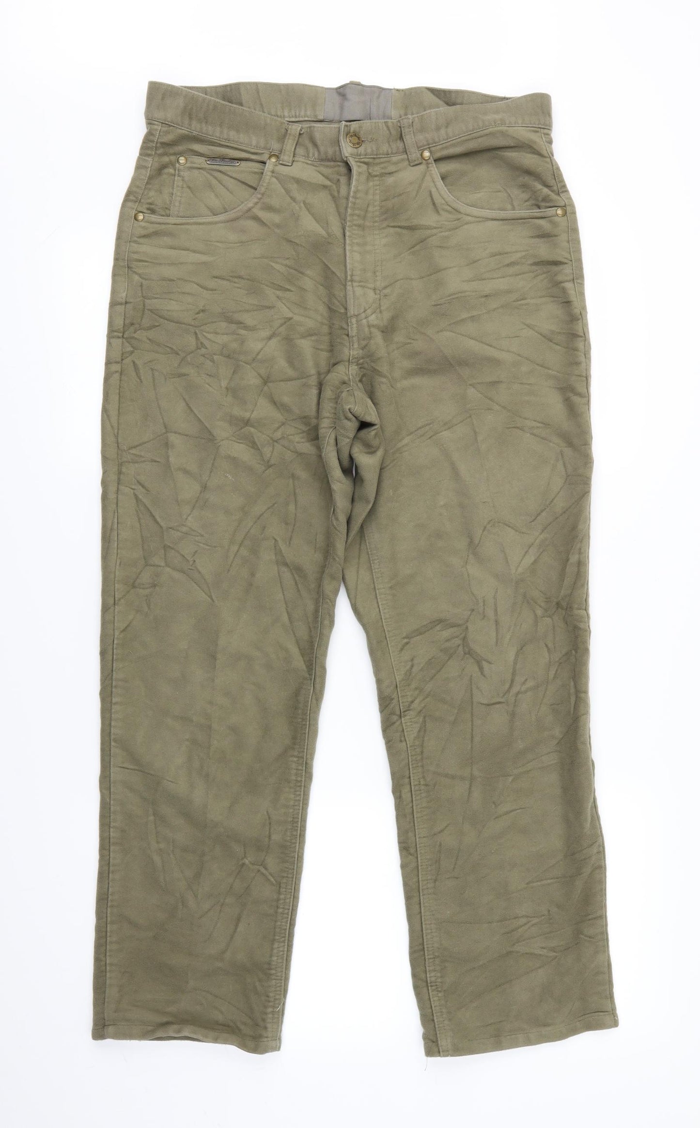 Peter Christian Womens Green   Trousers  Size 32 in L32 in
