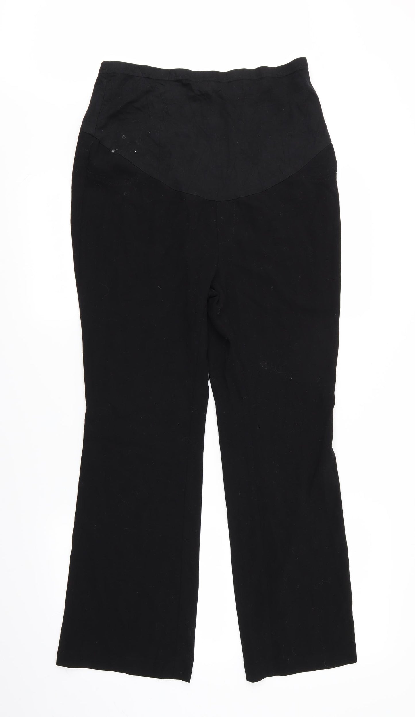 mamas & papas Womens Black   Jogger Leggings Size 12 L32 in